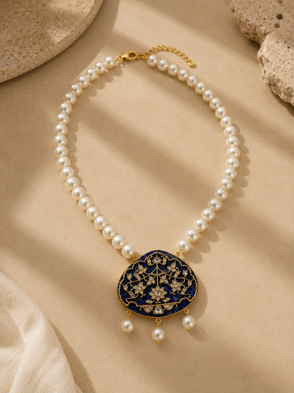 NEEL VASTRA PEARL NECKLACE