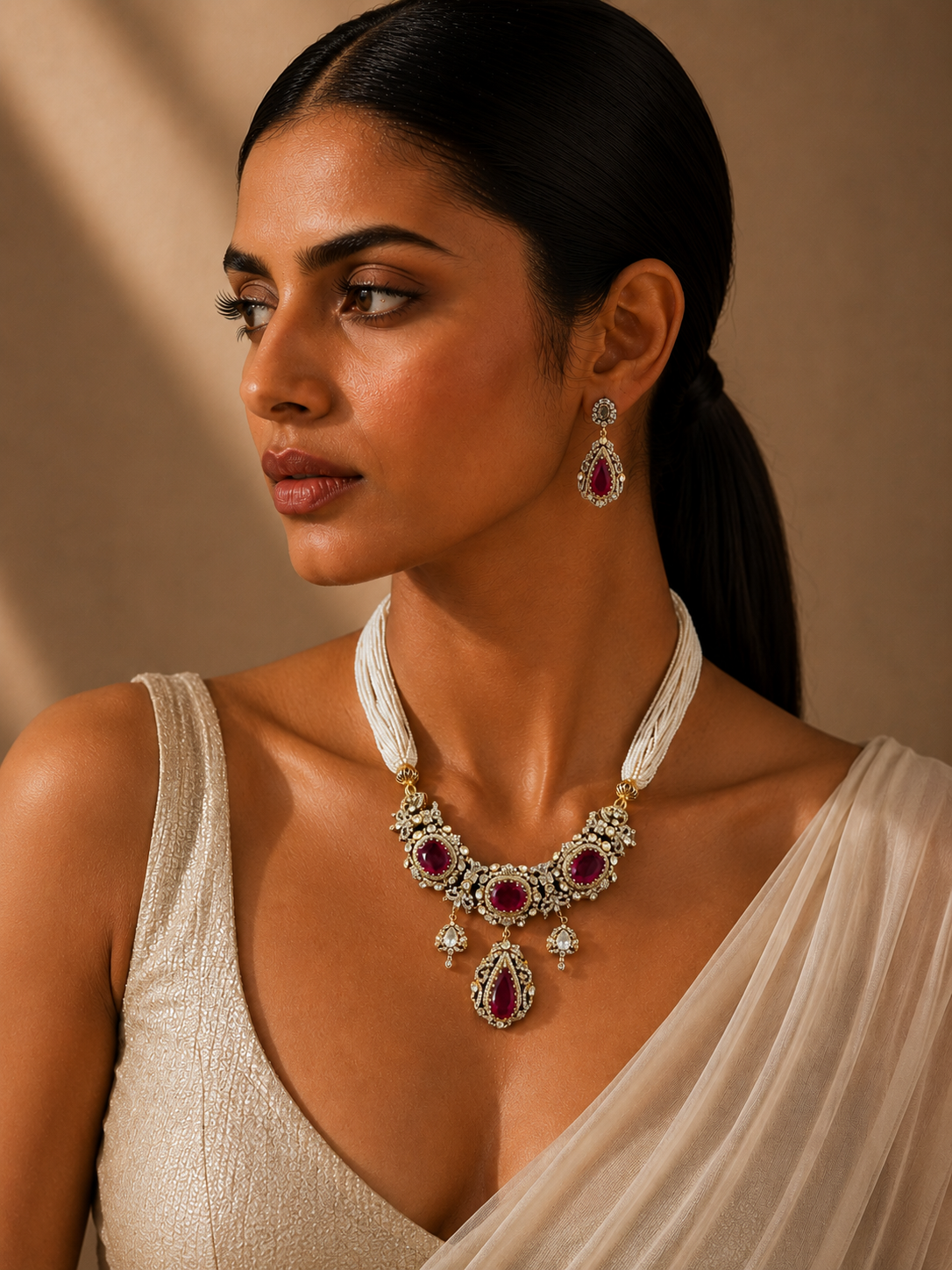 ROUGE NECKLACE SET