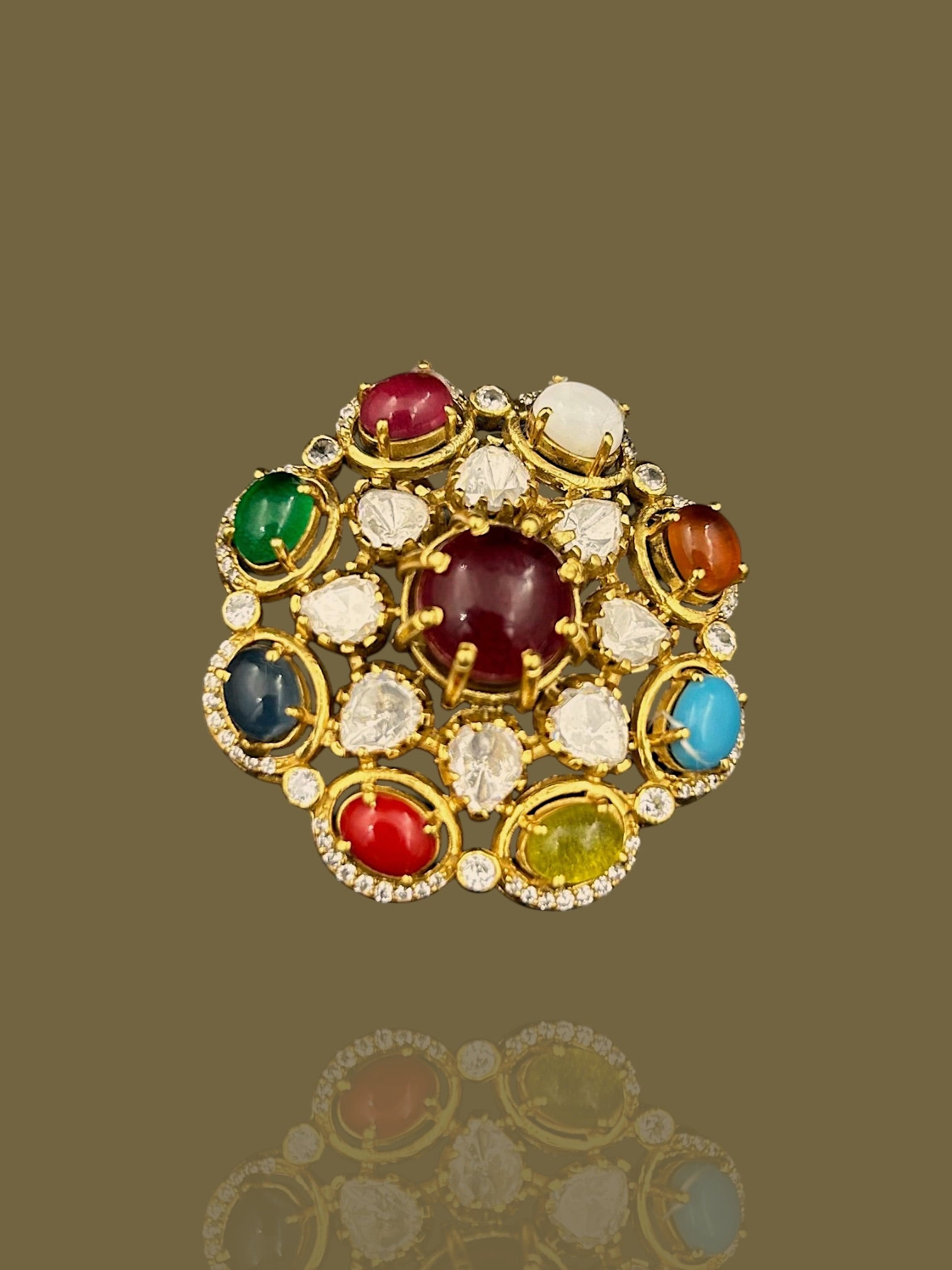 NAVRANG BROOCH