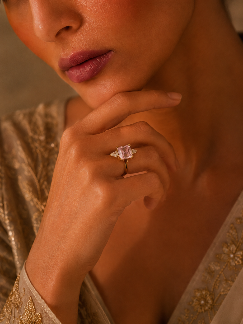 ELIRA PINK RING