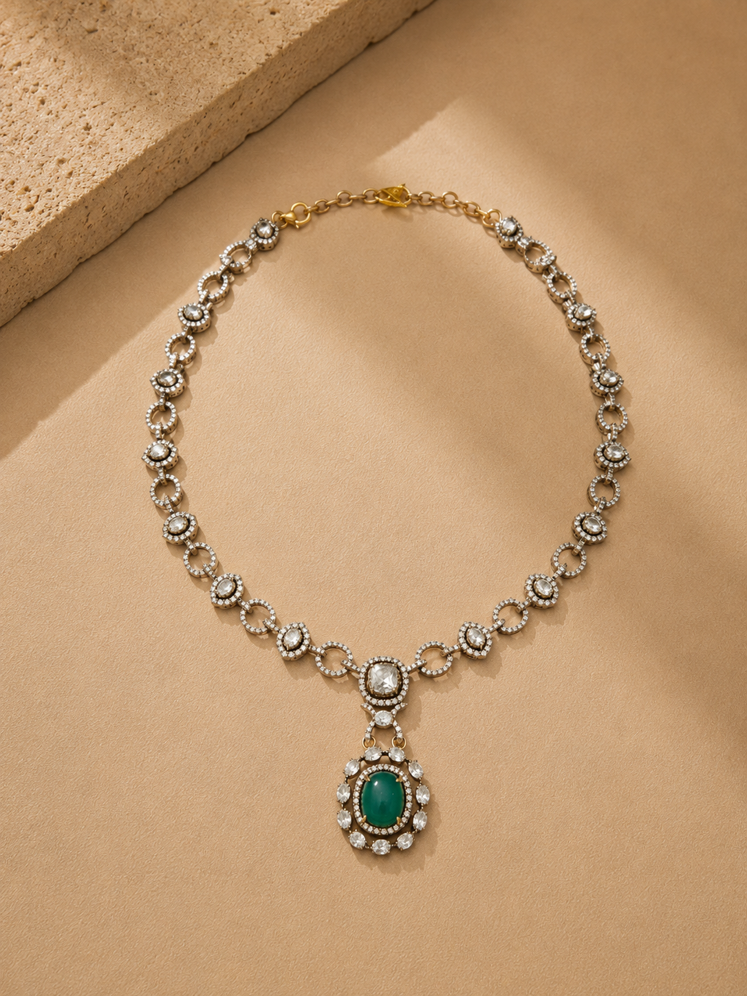EMERA DROP NECKLACE