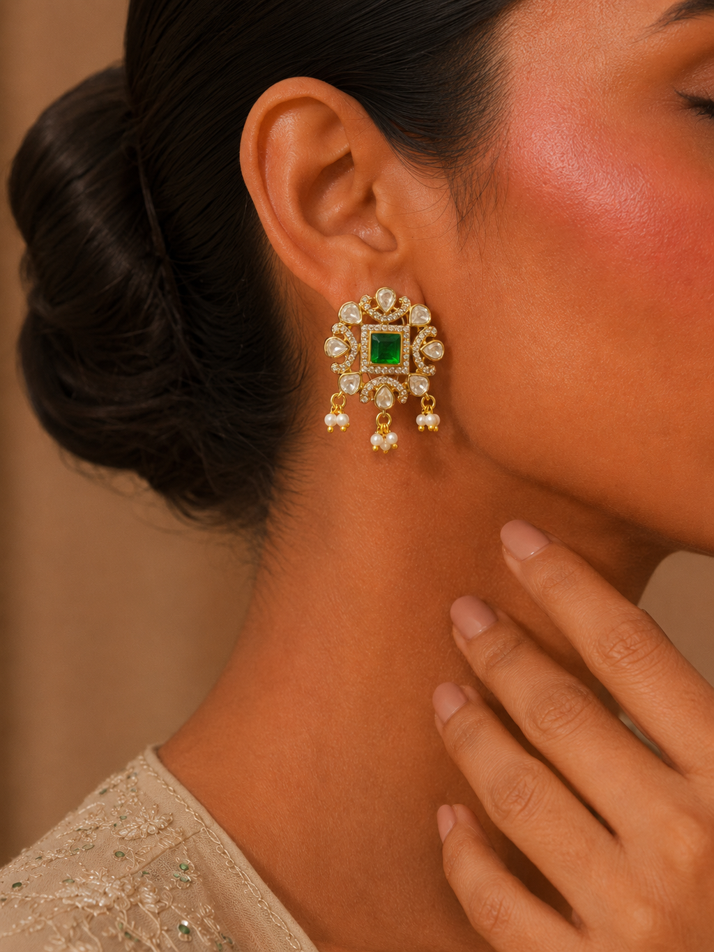 NAYAB PEARL STUDS