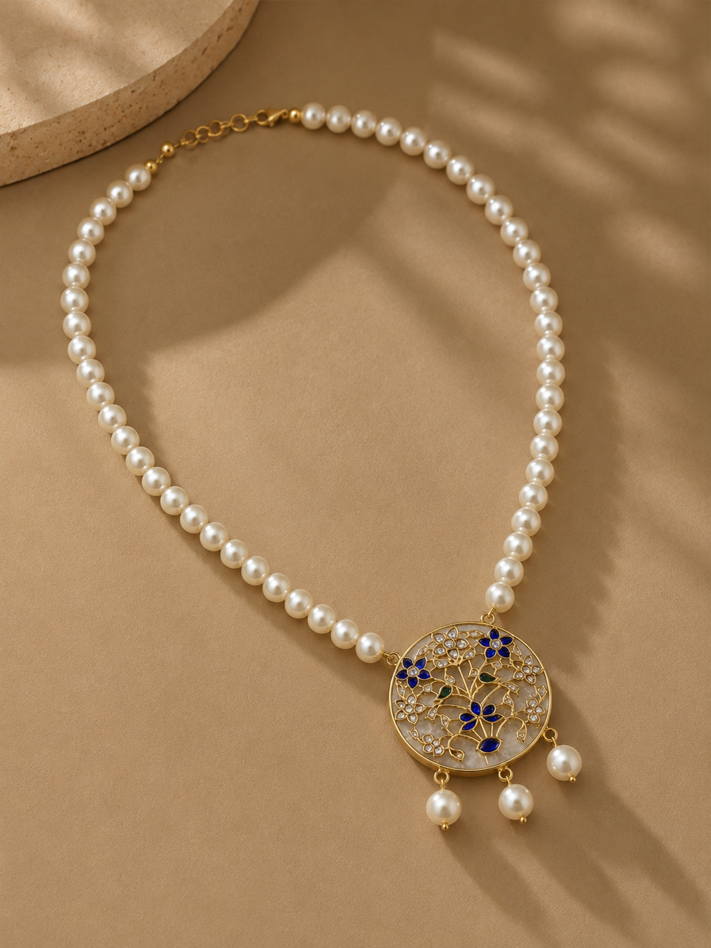 MEHRUNISA PEARL NECKLACE