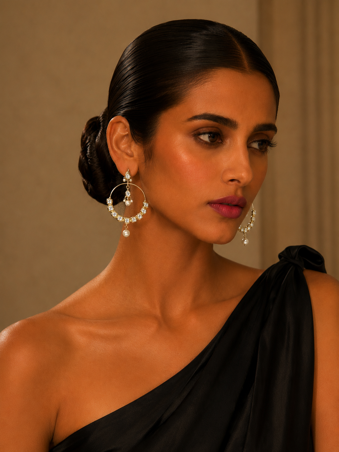 KAIA PEARL HOOPS