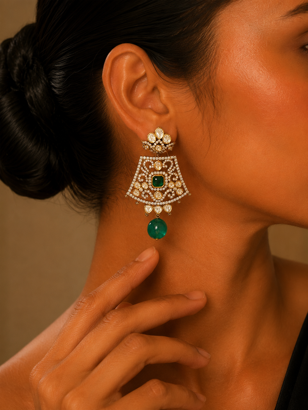 ZEVARIA DROP EARRINGS