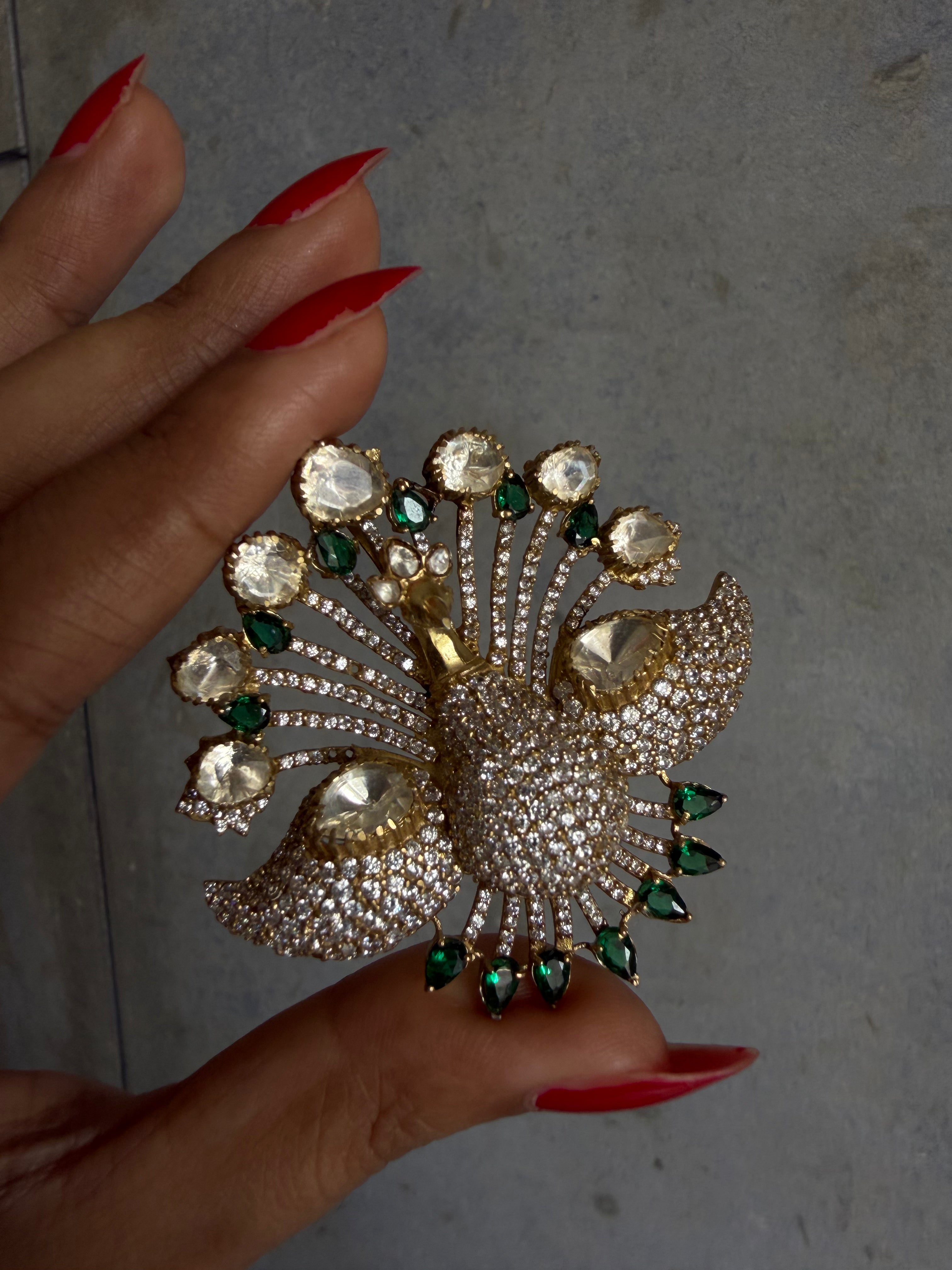 MAYURIKA BROOCH
