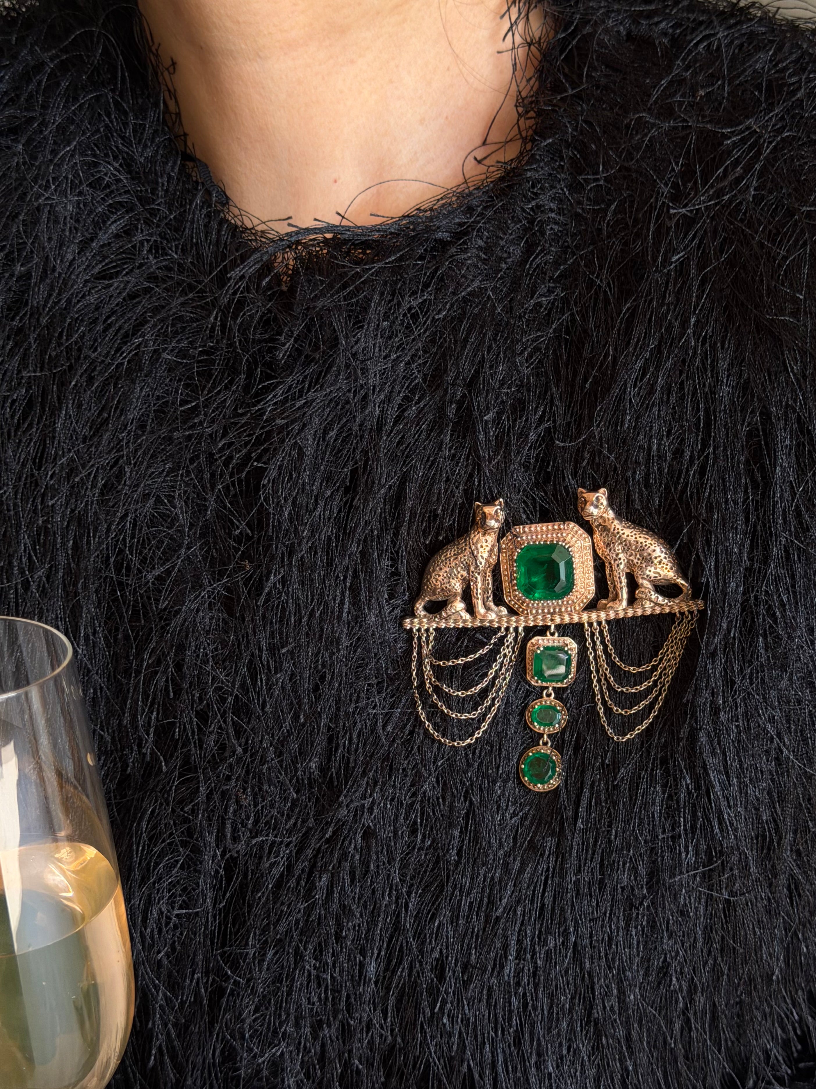 REGAL PANTHER BROOCH
