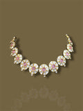 ROSETTE COLLAR NECKLACE