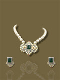 MOISSANITE PEARL NECKLACE