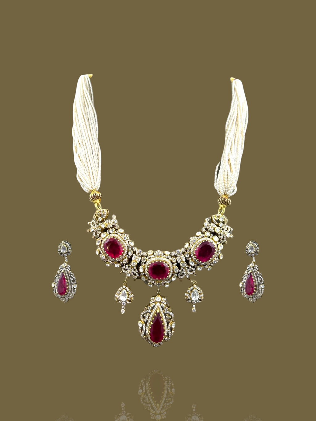 ROUGE NECKLACE SET