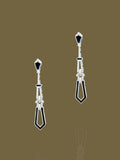 NOIR LINE EARRINGS