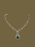EMERA DROP NECKLACE