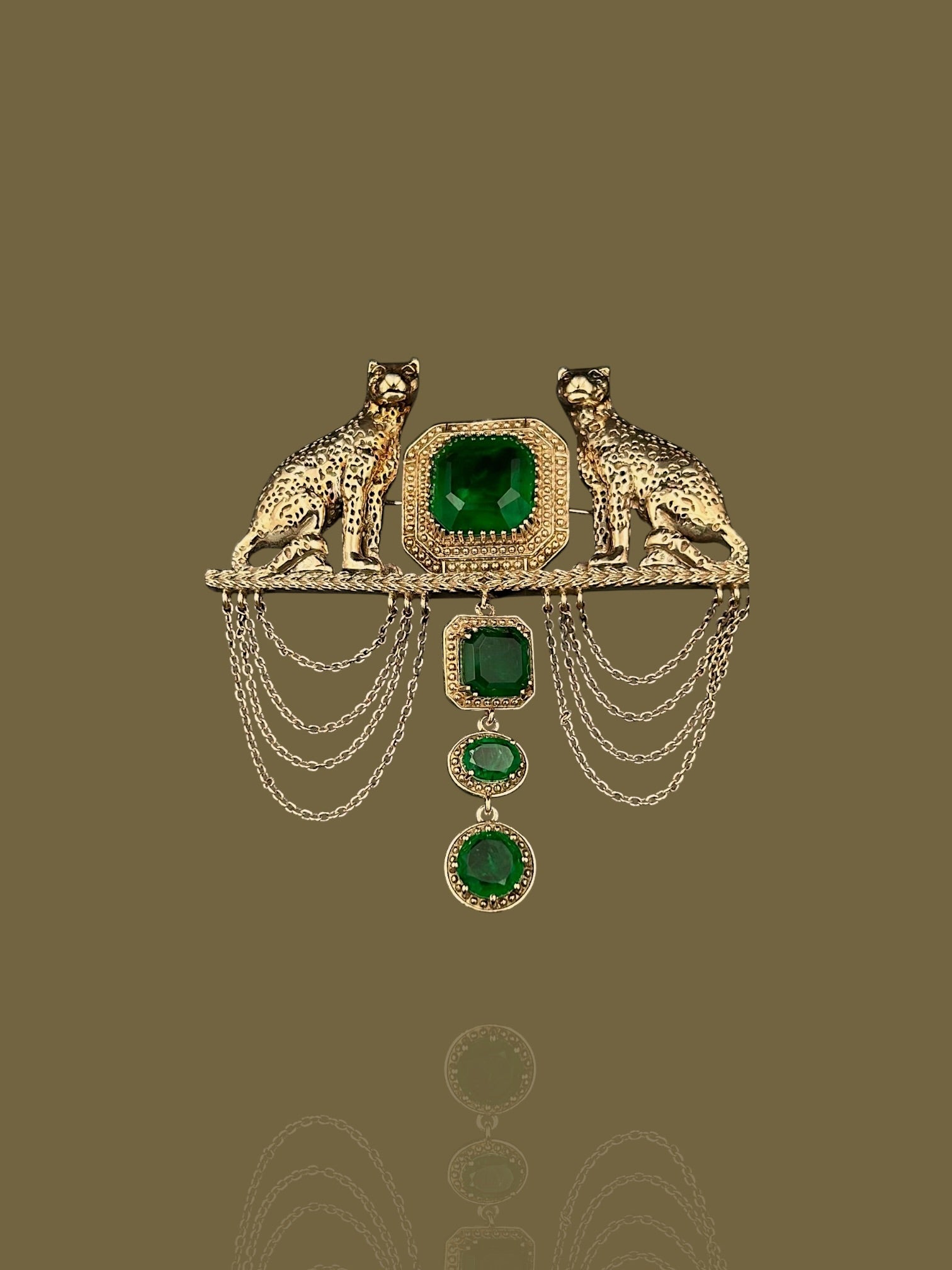 REGAL PANTHER BROOCH